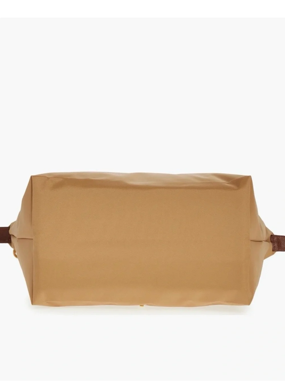 Longchamp Large Le Pliage Tote (Fawn with brown trim & gold hardware)